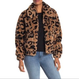 Avec Les Filles faux fur jacket